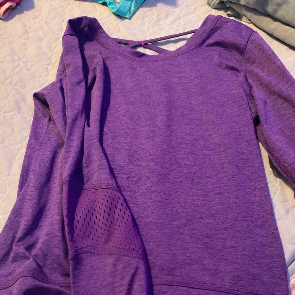 Reebok Purple Athletic Shirt